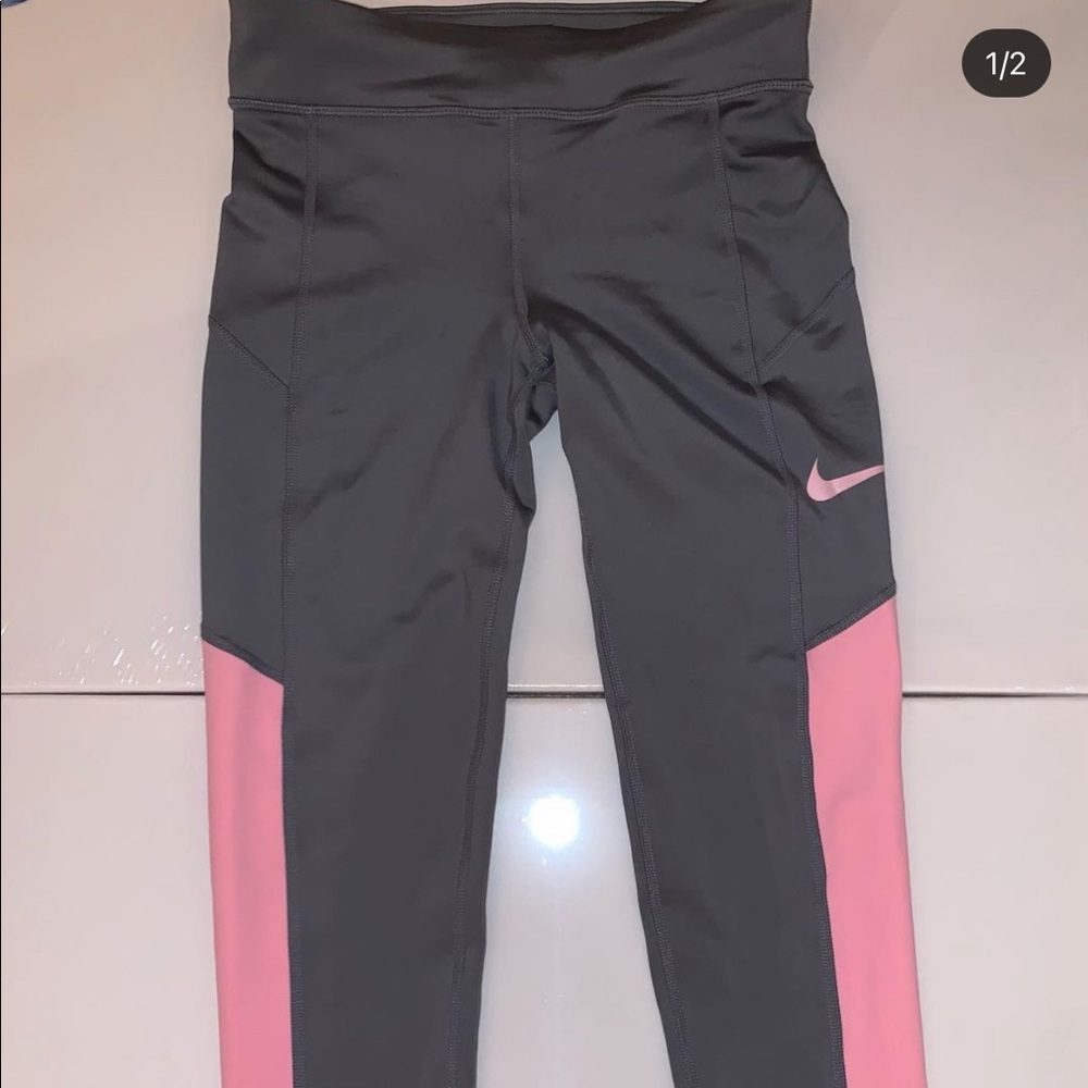 Nike Grey/Pink leggings